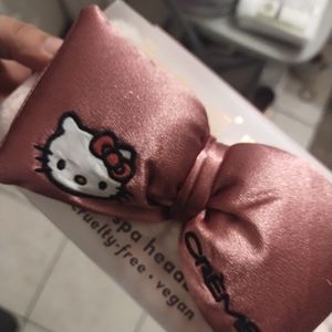 Hello kitty creme spa headband